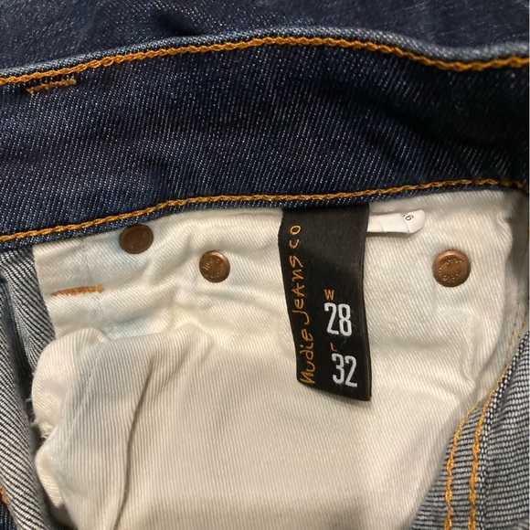Two Pairs Worn Nudie Jeans - Picture 10 of 12